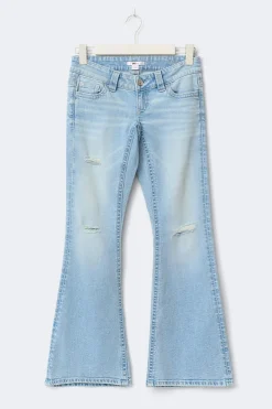 14+ the cross low jeans petite - Blau - Gina Tricot