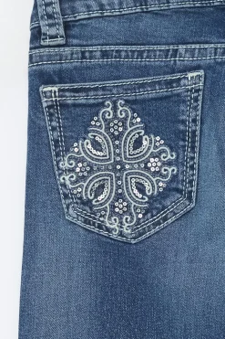 14+ the cross low jeans tall - Blau - Gina Tricot