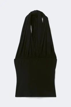 14+ tie top - Schwarz - Gina Tricot