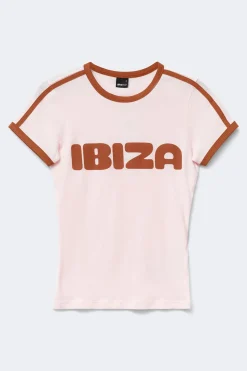 Tight tee - Rosa - Dame - Gina Tricot