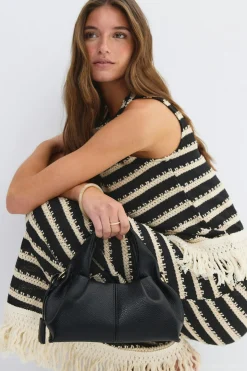 Top handle bag - Schwarz - Dame - Gina Tricot