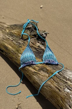 14+ triangle bikini top - Blau - Gina Tricot