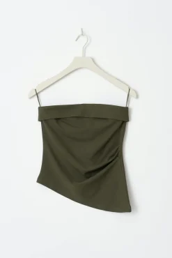 Tube top - Grün - Dame - Gina Tricot