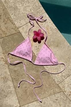 14+ tulum triangle bikini top - Rosa - Gina Tricot