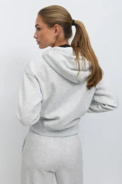 Ultimate zip hoodie - Grau - Dame - Gina Tricot