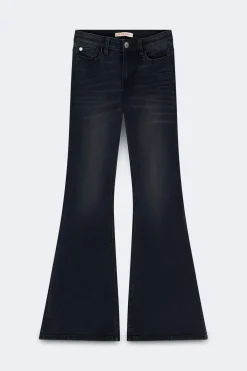 Ultra flare jeans - Schwarz - Dame - Gina Tricot