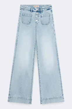 Waist hug flare jeans - Blau - Dame - Gina Tricot