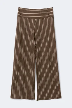 Wide leg trousers - Braun - Dame - Gina Tricot