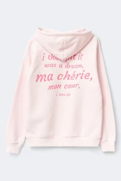 Y basic hood - Rosa - Gina Tricot