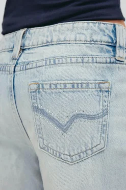 Y cali dream low rise jeans - Blau - Gina Tricot