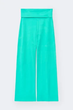 Y coral baggy yoga pants - Blau - Gina Tricot
