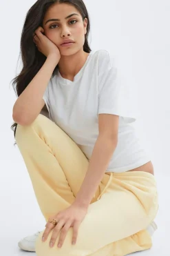Y de-lowlow sweatpants - Gelb - Gina Tricot