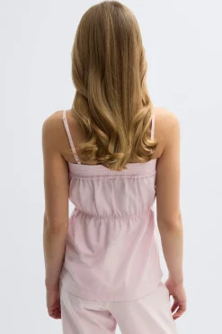 Y detail top - Rosa - Gina Tricot