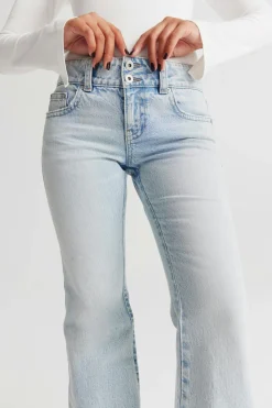 Y2k jeans - Blau - Dame - Gina Tricot
