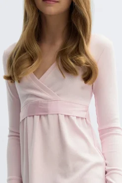 Y long sleeve top - Rosa - Gina Tricot