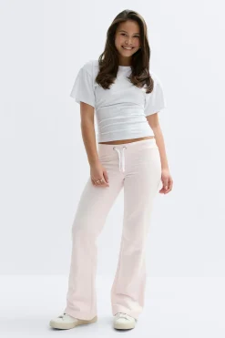 Y low flare sweatpants - Rosa - Gina Tricot