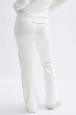 Y low flare sweatpants - Weiß - Gina Tricot
