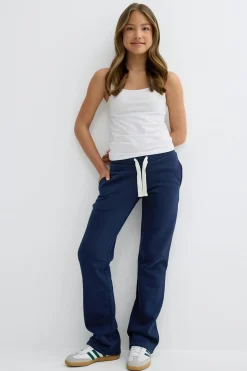 Y low waist sweatpants - Blau - Gina Tricot