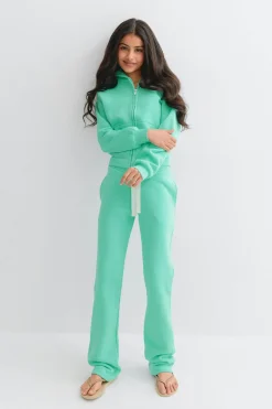 Y low waist sweatpants - Blau - Gina Tricot