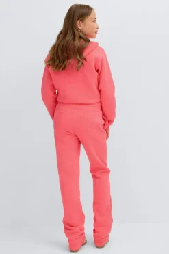 Y low waist sweatpants - Orange - Gina Tricot