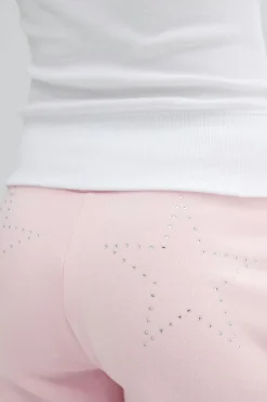 Y low waist sweatpants - Rosa - Gina Tricot