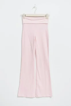 Y low waist yoga leggings - Rosa - Gina Tricot