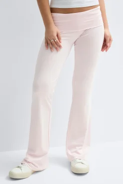 Y low waist yoga leggings - Rosa - Gina Tricot