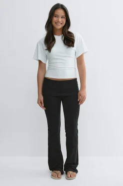Y low waist yoga leggings - Schwarz - Gina Tricot
