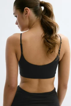 Yoga strap top - Schwarz - Dame - Gina Tricot