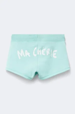 Y sweat shorts - Blau - Gina Tricot