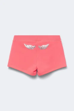Y sweat shorts - Orange - Gina Tricot
