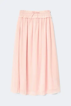 Y tassel chiffon skirt - Rosa - Gina Tricot