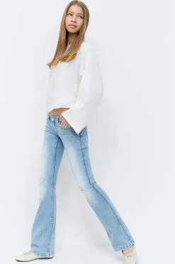 Y too clean flare jeans - Blau - Gina Tricot