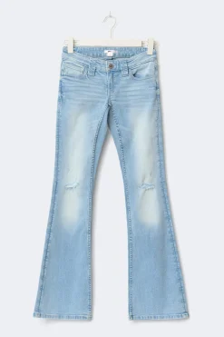 Y too clean flare jeans - Blau - Gina Tricot