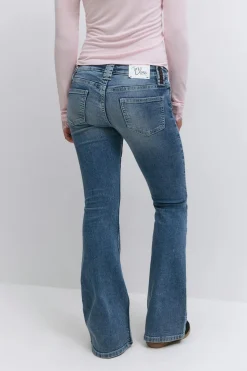 Y too clean flare jeans - Blau - Gina Tricot