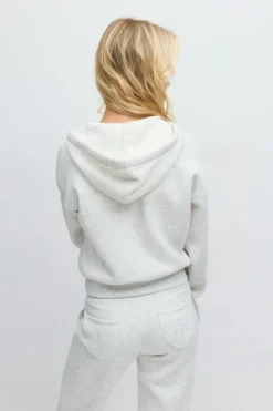 14+ zip hoodie - Grau - Gina Tricot
