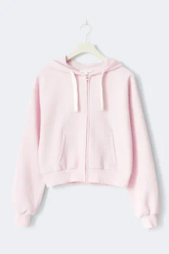 14+ zip hoodie - Rosa - Gina Tricot
