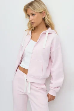 14+ zip hoodie - Rosa - Gina Tricot