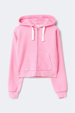14+ zip hoodie - Rosa - Gina Tricot