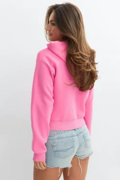 14+ zip hoodie - Rosa - Gina Tricot