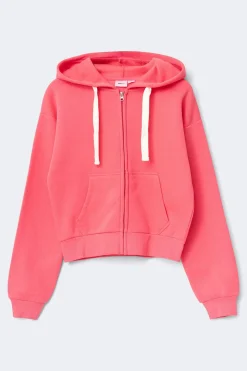 14+ zip hoodie - Rosa - Gina Tricot
