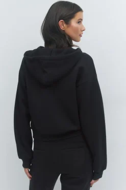 14+ zip hoodie - Schwarz - Gina Tricot